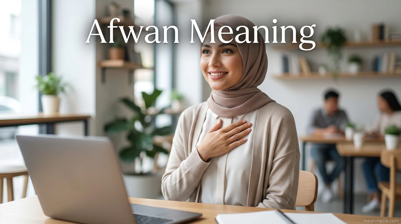 Afwan Meaning