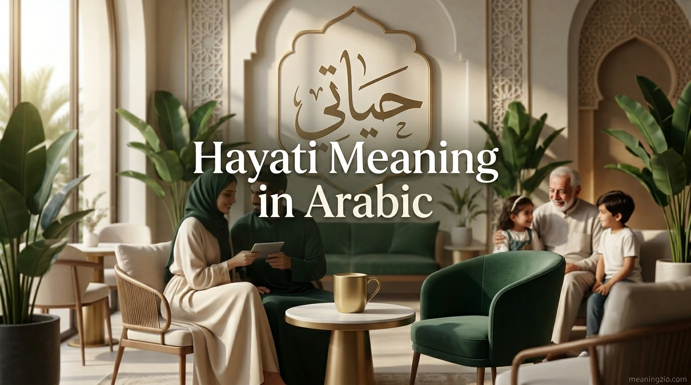 Hayati Meaning in Arabic