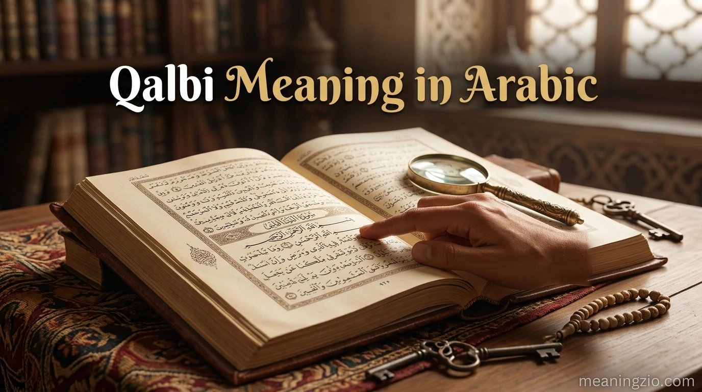Qalbi Meaning in Arabic